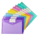 20 Pack PP Envelopes Poly Envelopes, Clear Document Folder A4 Size File Env G5G8