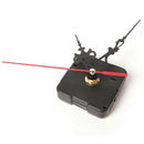 Quartz Movement Mechanism Silent Clock Black and Red Hands DIY Part Kit Tool^