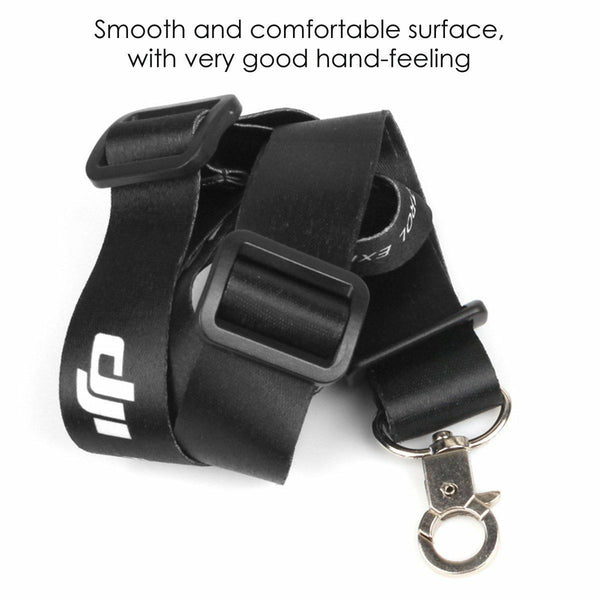 Neck Strap Black Lanyard w/ Storage Bag For DJI OSMO Mobile 2/1 Handheld Gimbal