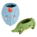 2 Pieces Cute Animal Shaped Cartoon Home Decoration Succulent Vase Flower Pots