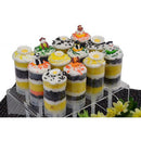 Clear Acrylic Cupcake Cake Push Pop Display Stand 12 Pushpops Holder Tower
