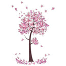 Tree Flower Floral Butterflies Wall Stickers Decals Living Room Bedroom Tv  E8Y2