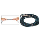 Bass Guitar Cable 5m Right Angle 6.35mm TS to Straight Plug Mixer Amplifier