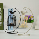 Butterfly Moroccan Tea Light Candle Holder Lantern Garden Home Ornament WHT