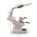 Multi-functional Welding LED Magnifier 3X/4.5X Magnifying Glass Alligator C H4R9