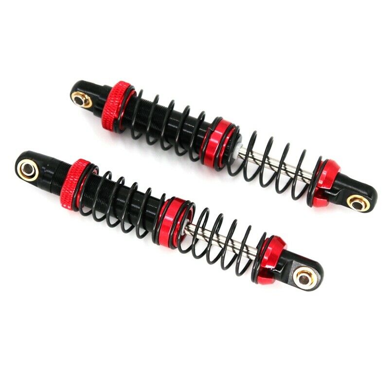 1Pair Adjustable Metal Shock Absorber 90Mm Damper for 1/10 RC Car Parts Tru G5W8