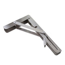 304 stainless steel Folding Shelf Bench Table Bracket for Marine Boat RV 8"