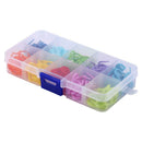 120X/Box 10 Colors Knitting Accessories Crochet Locking Stitch Markers Tool
