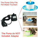 USB Pet Replacement Water Fountain Pump for Dogs Cats Drinking Fountain Bowl
