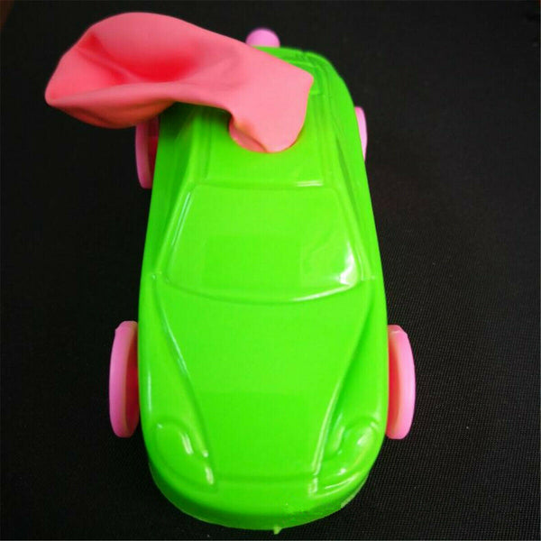 1pc Balloon Car Vehicle DIY Build Kit Project Kids Science Experiment Toys Gifts
