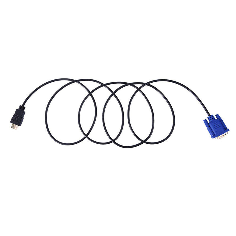 1080P Adapter Cable Mini Convert Transmission HDTV To VGA Male Support Stable HD