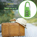 Travel Luggage Lock 3 Digit Combination Resettable Metal Mini Password Lock