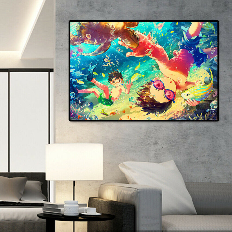 1000pcs DIY Paper Jigsaw Sea World Puzzle Toys Room Decoration Picture Gift