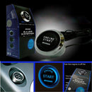 12V Car Engine Start Push Button Switch Ignition Starter Kit Blue LED Universal