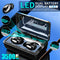 T8 TWS Wireless Bluetooth Headphone Surround HiFi Earbuds Headset w/Charge Box