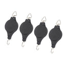 4x Plant Hanging Hooks Retractable Plant Pulley