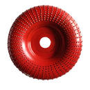 22mm Steel Wood Angle Grinding Wheel Abrasive Disc Angle Grinder (Red) A
