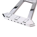 6 String Archtop Guitar Trapeze Tailpiece Bridge Guitar Accessory Chrome New