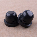 2x Universal 65mm Rubber Housing Seal Cap Dust Cover fr Car HID LED Headlight Hf