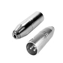 Mini-Jack Female Microphone Adapter to 3-pin XLR Male Connector Intriguing