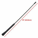 16" Replacement Car Radio Stereo Aerial Bee Sting Mast Antenna Black For Car ME