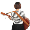 Longteam Guitar Strap Widen Thicken Turn Fur Eletric Guitar Ukulele Bass Ac S4U3