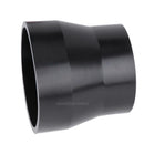 3 to 2.5" (76 to 63mm) Straight Reducer Automobile Refitting Rubber Tube Pipe