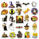 25Pcs Halloween Holiday Stickers Vinyl Decals Lot for Kid Trick Treat Party S3L6