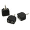 5Pcs 3.5mm to dual 2 RCA female male jack Y splitter audio adapter converter JR
