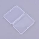 Transparent Plastic Boxes Playing Cards Container PP Storage Case Poker Card Box