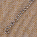 10M 32ft Roll Unwelded Stainless Steel Curb Chains Link Necklace Jewelry Making