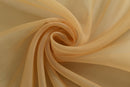Beige Sheer Eyelet Telylene Window Treatment Curtain Drape Valance 1x2.1M