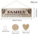 Wood Birthday Reminder Boards Plaque Sign Family &Friend DIY Calendar