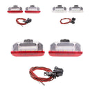 2PCS Error Free 18Led SMD Step Courtesy Door Light For VW Golf Seat Skoda