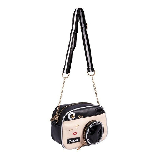 New female tide shoulder bag retro bag fashion camera shoulder bag small pa R1Y7