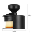 Round Seal Makeup Brush Short Handle Flat Face Foundation Concealer Powder  K4L8