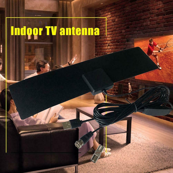 LAN-1052 50 Miles 1080P/4K Indoor Digital TV Antenna HDTV Signal Receiver #JT1