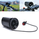 Bicycle Horn Electronic Black Speaker 6 Bike Bell Loud Sounds Ultra Siren AlaTE