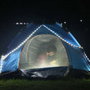 5V USB LED Strip Tent Lantern Lights Waterproof for Home Party  Warm White