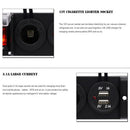 Dc12V Car Cigarette Lighter Switch Four-Position Center Console Dual Usb Ch