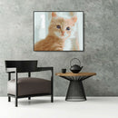Painting By Numbers Kit DIY Silly Cat Hand Painted Canvas Oil Art Picture