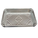 Aluminum Pans Disposable Foil Pans Tin Foil Pans for Cooking 10Pcs_2200ml