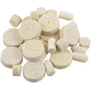 36pcs 1/8 inch Soft Felt Polishing Buffing Burr Wheel Kit For Rotary Tools