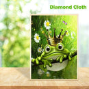 5D DIY Full Drill Diamond Painting Cross Stitch Embroidery Kit (Frog01)