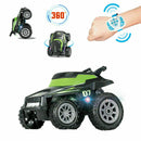 Mini Self Programming-RC 360Â° Flips Stunt Car 2.4G Control Smart HZ Watch W D9Q5