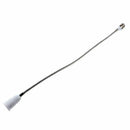 E27 to E27 Light Lamp Bulb Flexible Extension Adaptor Converter (White,60cm