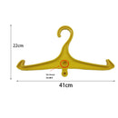 2x Multi Purpose Clothes Hanger For Scuba Diving BCD Wetsuit Holder Yellow