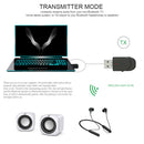Bluetooth Transmitter and Receiver Adapter 3.5mm AUX Adapter New Black