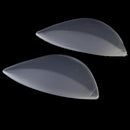 1pair Clear Silicone Gel Arch Foot Wedge Pads Pain Relief Flat Feet Insoles FT