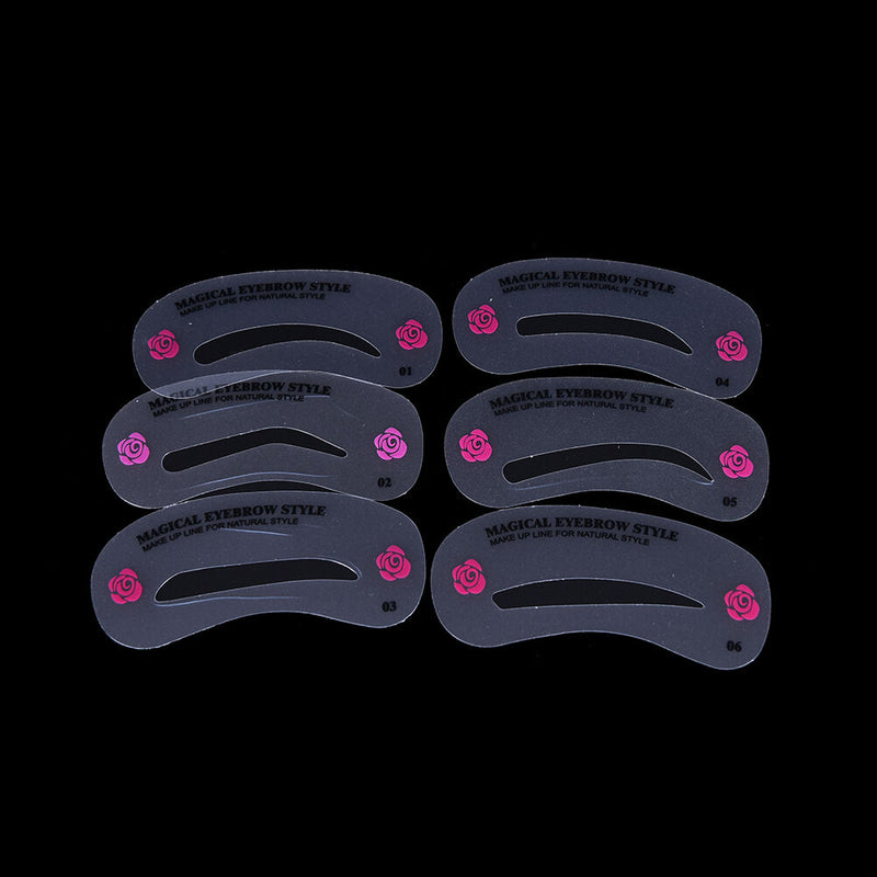 24Style Eye Brow Class Guide Grooming Shaping Assistant Eyebrow Drawing Car Bj